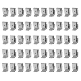 50 Pcs Solar Panel Cable Clip Barb Design Smoothly Edge 304 Stainless Steel Trailer Frame Wire Clips for PV System
