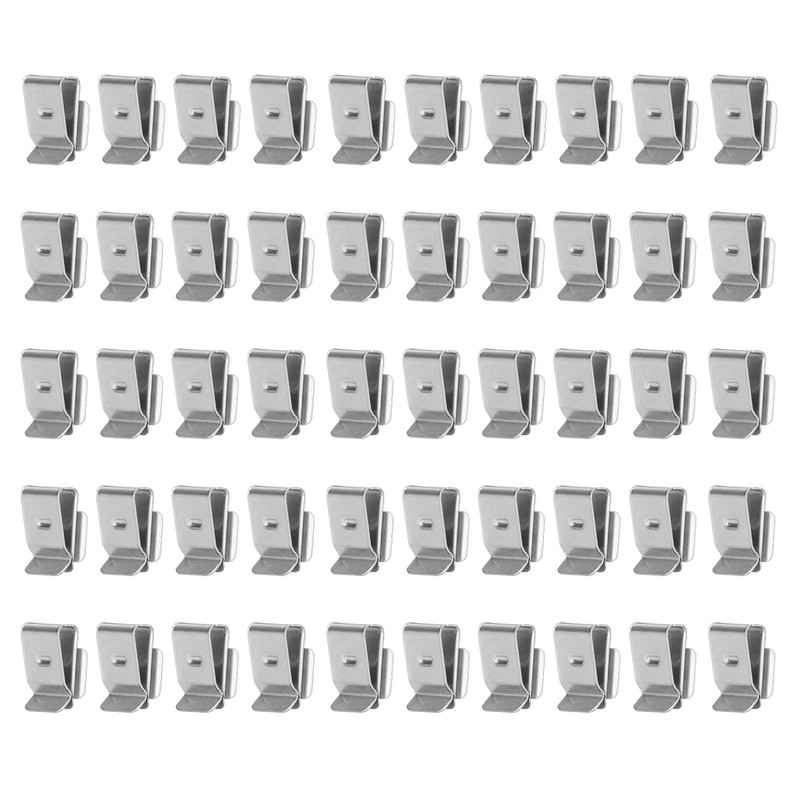 50 Pcs Solar Panel Cable Clip Barb Design Smoothly Edge