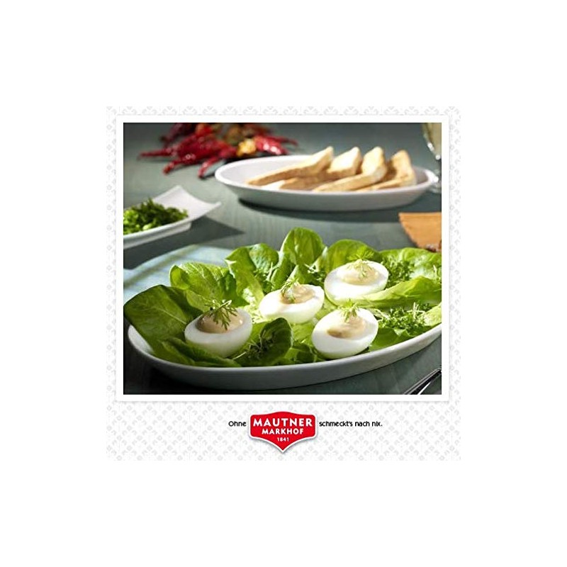 Mautner Markhof hut mustard with horseradish 4 x 200 g,