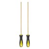 sourcing map 2pcs Diamond Chainsaw File 5/32"(4mm) Round Cut Sharpen