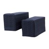 Classic Home Store Stretch Cable Knit Pattern Pair of Rounded