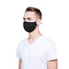 DALIX Cloth Face Mask Reuseable Washable in Black Made in