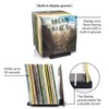 MÖNKE Premium Vinyl Record Holder - a Mid-Century Style Record