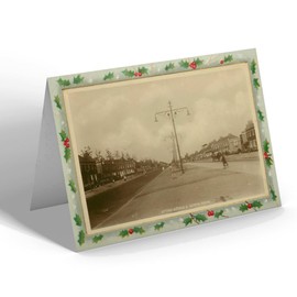 CHRISTMAS CARD - Vintage Lancashire - Utting Avenue E. Norris Green