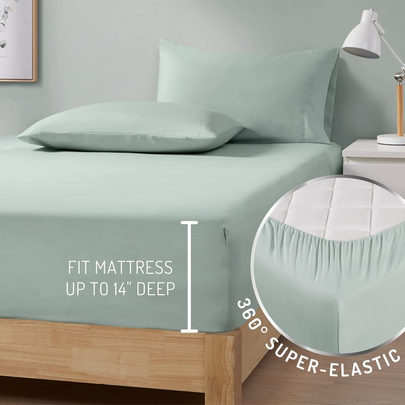 DEGREES OF COMFORT Coolmax Cooling Sheets for King Size Bed