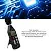 Noise Tester Sound Level Meter High Accuracy Large LCD Screen