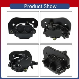 Front Rear Brake Calipers with Pads Replacement for Outlander 450 500 570 650 800R 850 1000 1000R Replacement for 705600862 703500968