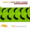 Cat Eye Lashes Natural Look Short Fluffy Faux Mink Strip