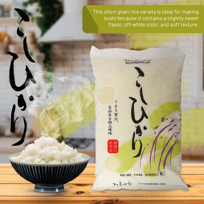 Shirakiku Dried Grains & Rice - Japanese Short Grain White