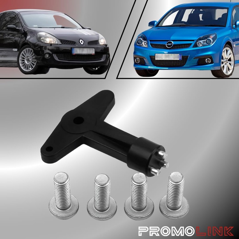PROMOLINK Anti-Theft Wheel Nuts and Security Key Rim Key Compatible