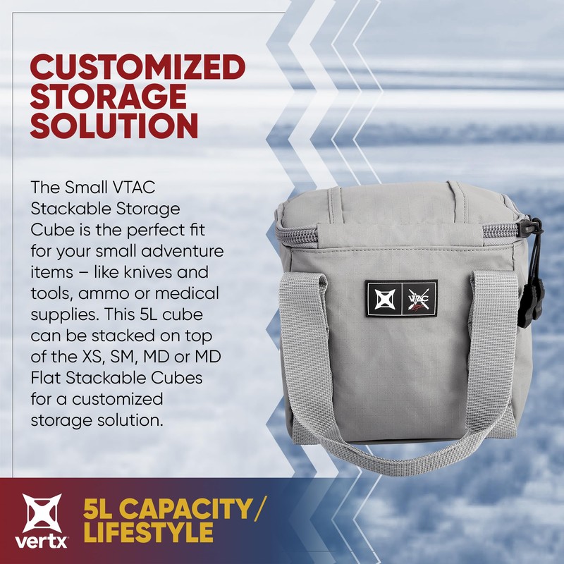 Vertx VTAC Stackable Storage Cube, Car Tactical Gear Carry Bag