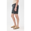 Faherty Men's Essential Linen Shorts 6.5", Washed Black, L