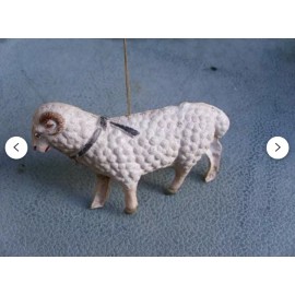 The Dresden Cottage New Dresden Paper Ram Christmas Oranement Decoration