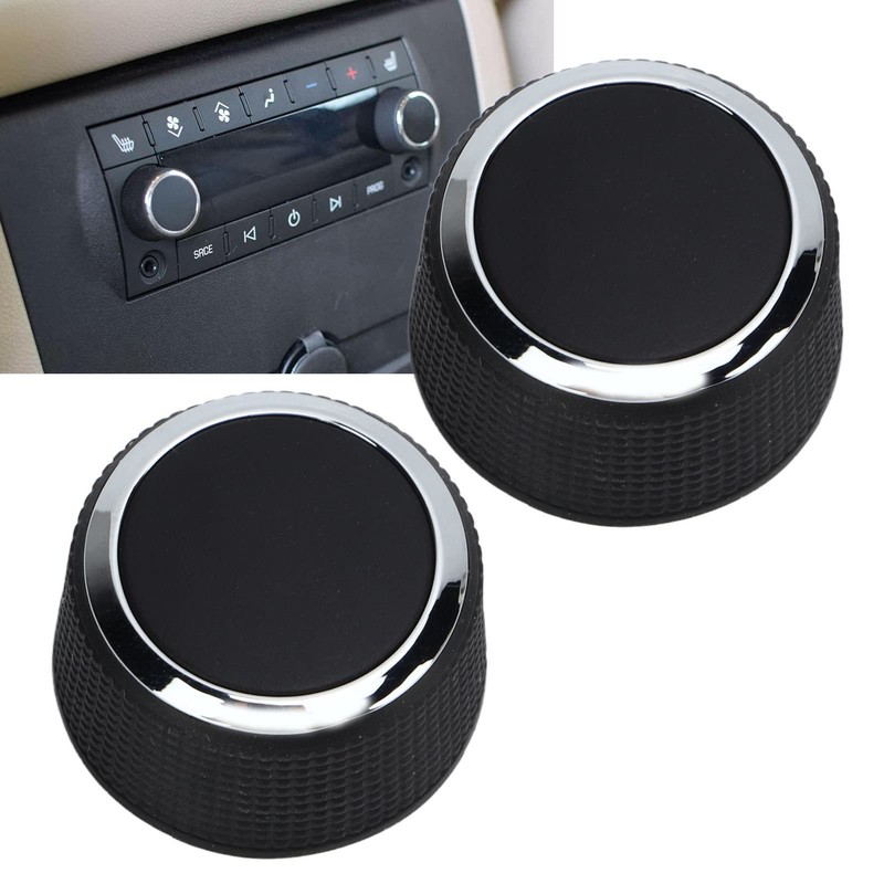 2 Pcs Rear Radio Volume Control Knob 22912547 Replacement for