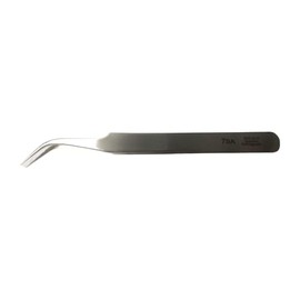 Precision Tweezers Shape No.7 Fine Curved Anti-Magnetic 120mm Length