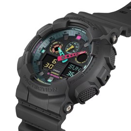 G-Shock Watch GA-100MF-1AER, black, Sports