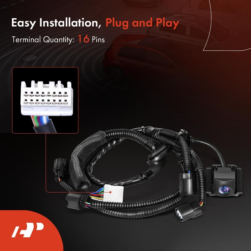 A-Premium Park Assist Camera Rear View Backup Reverse Camera Compatible