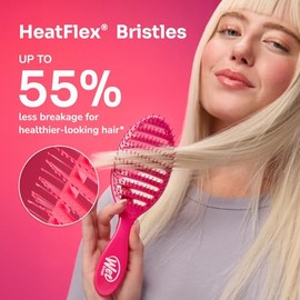 WET BRUSH, Speed Dry Hair Brush, Color Wash, Cepillo Ventilado Desenredante, Minimiza Dolor y Daos, Ideal para Secadora, Desenreda Todo Tipo de...    