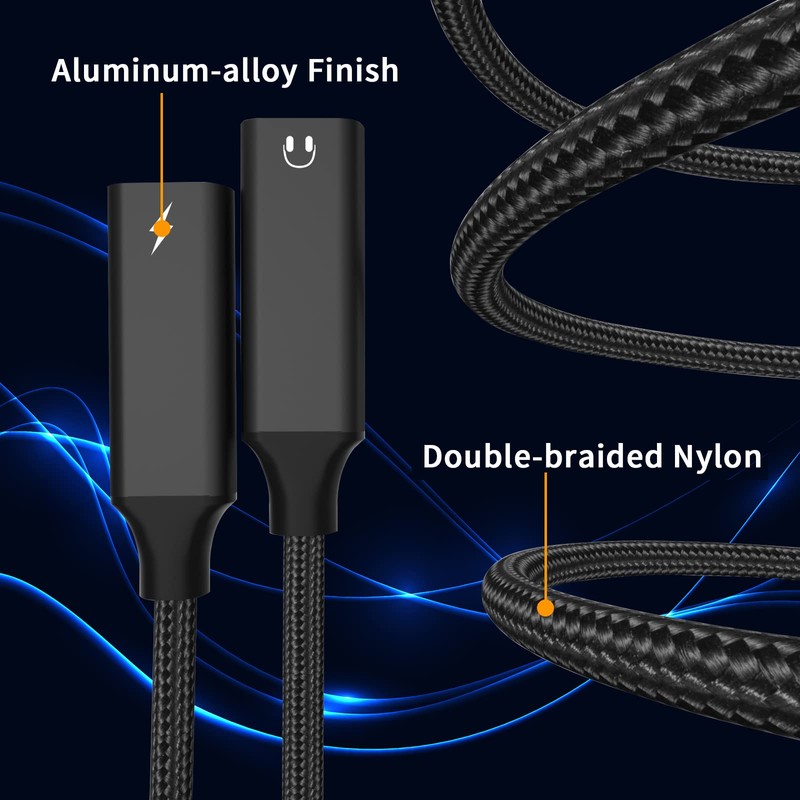 TRANLIKS USB C Splitter, 2-in-1 Adapter USB C with PD