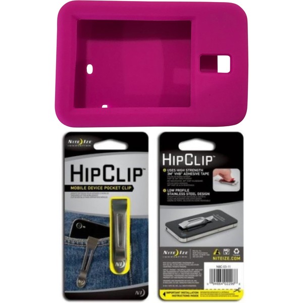 Tandem T-Slim Pump case & Clip Combo. (Pink)