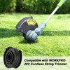 WORKPRO String Trimmer Replacement Line for 20V Cordless String Trimmer/Edger,