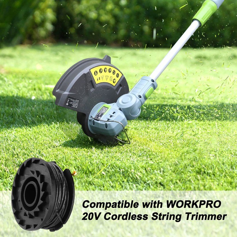 WORKPRO String Trimmer Replacement Line for 20V Cordless String Trimmer/Edger,