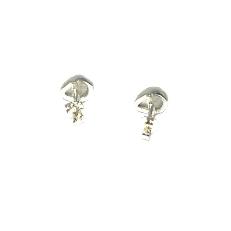 Art Gecko Moonstone Teardrop Earrings Sterling Silver 5x7mm (MST0610172), Sterling