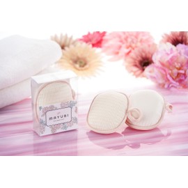 MAYUBI silk puff that can also be washed face