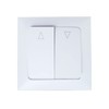 Flush-Mounted Roller Shutter Switch for Roller Shutters and Blinds with