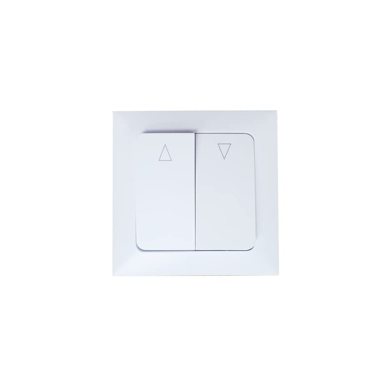 Flush-Mounted Roller Shutter Switch for Roller Shutters and Blinds with