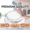 96 Pcs Felt Plate Dividers For Stacking, Dish Protectors For