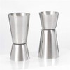 [NOVA] Cocktail Jigger Dual Spirit Measure Cup, Polished Effect, Stainless