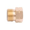 Gas Adaptor Craftsman Bottle Short (3/8 Inch Left Internal Thread