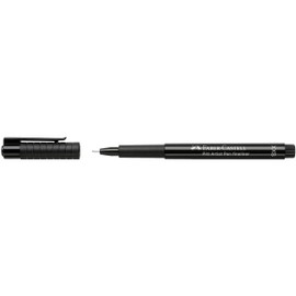 Faber-Castell Pitt Artist Pen XXS 167799 Ink Pen, Line Width 0.05 mm, Colour 199, Black, Pack of 1