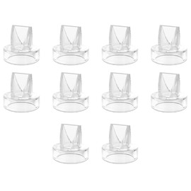 TOVVILD 10PCS Replacement Parts Compatible with TSRETE/MOMPINKE/NaNaLazy/Momcozy/bluefair/kmaier Hands Free Breast Pump, S9/ S12/ S9 pro/ S12 pro Duckbill Valves Accessories