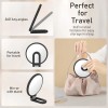 Unbranded Double Sided Folding Hand Mirror, Adjustable Magnification for Makeup