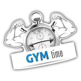 Zirni Stopwatch Gym Time Sticker Decal Design