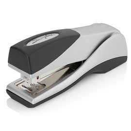 Swingline Stapler, Optima Grip Compact Desktop Stapler, 25 Sheet Capacity, Jam Free, Silver (87816) (S7087816B)