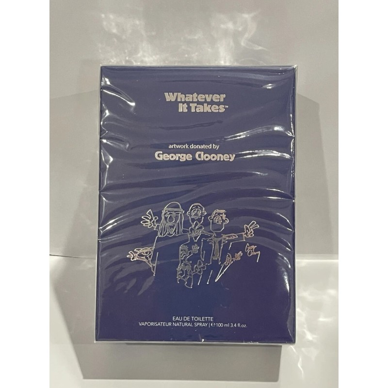 George Clooney Whatever It Takes 3.4oz Edt Spray New In