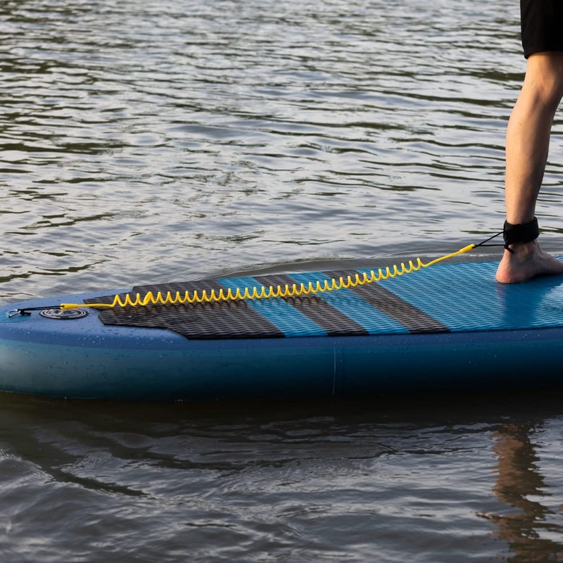 HEYTUR Coiled SUP Leash 10' Surfboard Leash Sup Leg Rope