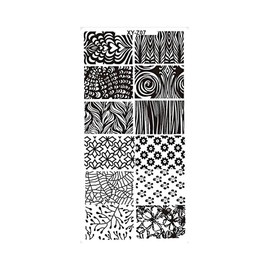 Metal Nail Stamping Plate Rose Heart Love Lock Lips Merry Me Valentine Day Xy Z07 Nail Wraps Art Stickers Manicure Supplies for Women for Home Nails Full Long Lasting Easy Apply and Remove