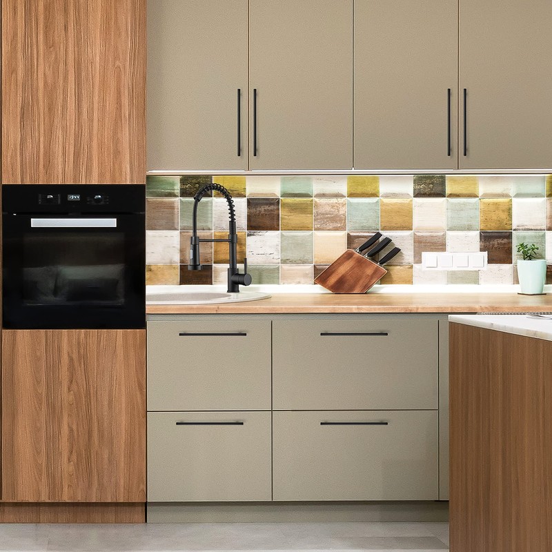 Ravinte 18 Pack 7-1/2 Inch Cabinet Handles Matte Black Stainless