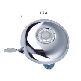 Riloer Bike Bell, Rotary Action, for City Bikes, Cruisers, Road Bikes or MTB, Fits Handlebar diameters 21 to 24mm, Riten Bicycle Bell