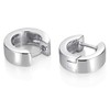 MATERIA by Matthias Wagner SO-459 Hoop Earrings 925 Silver Small
