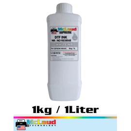McLaud Ultra DTF Ink, No Residue/ Less Residue Ink, Formulated in USA 1KG - Black