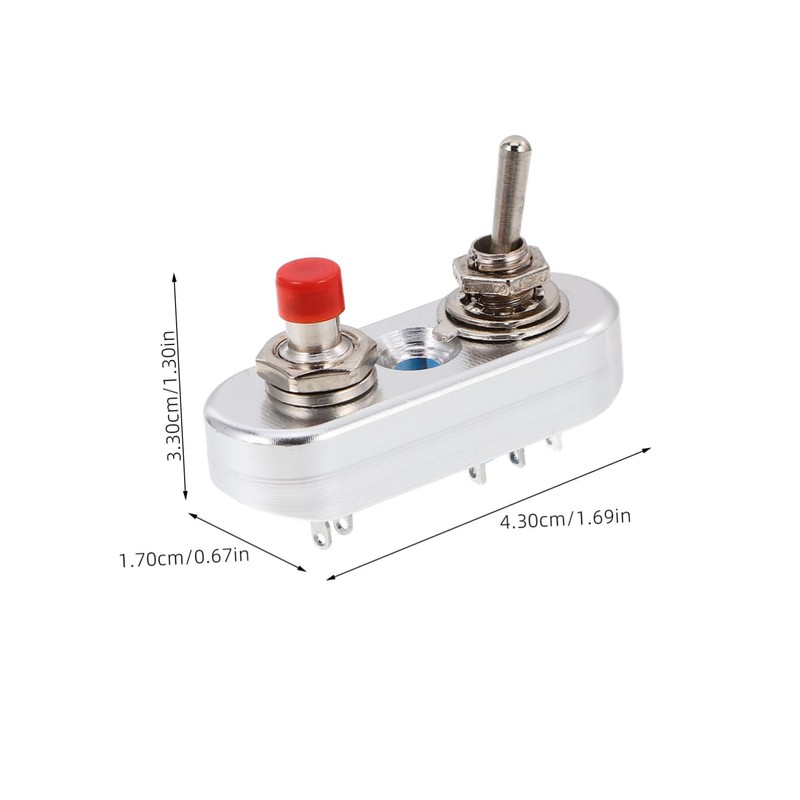 ULTECHNOVO Motorcycle Handlebar Switch Combination Ignition and Horn Switch for