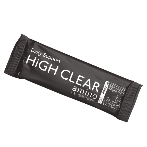 HIGH-CLEAR EAA 必須 アミノ酸 4000mg すっきりレモン風味 個包装 5g×20包入り