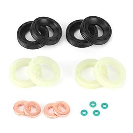O-Ring Injector, Injector Sealing Washer, O-Ring Injector Gasket Set, 1314368 Replacement Suitable for Berlingo C2 C3 C4, #711