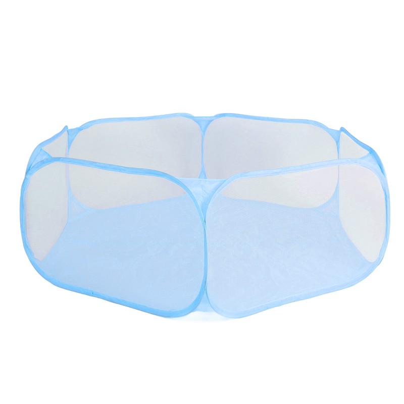 Pet Play Tent Breathable Transparent Portable Pop Open Small Animal