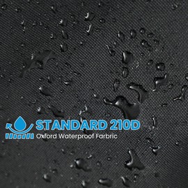 Outdoor Lawn Mower Cover - Heavy Duty Waterproof and UV Resistant Lawnmower Covers for Outside - Universal Fit Push Lawn Mowers